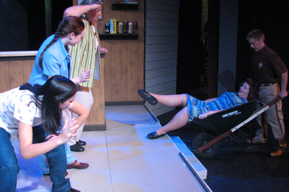 Photos from Missouri Valley College's production of 'The Spitfire Grill' (Photos courtesy of MVC Theatre Department).