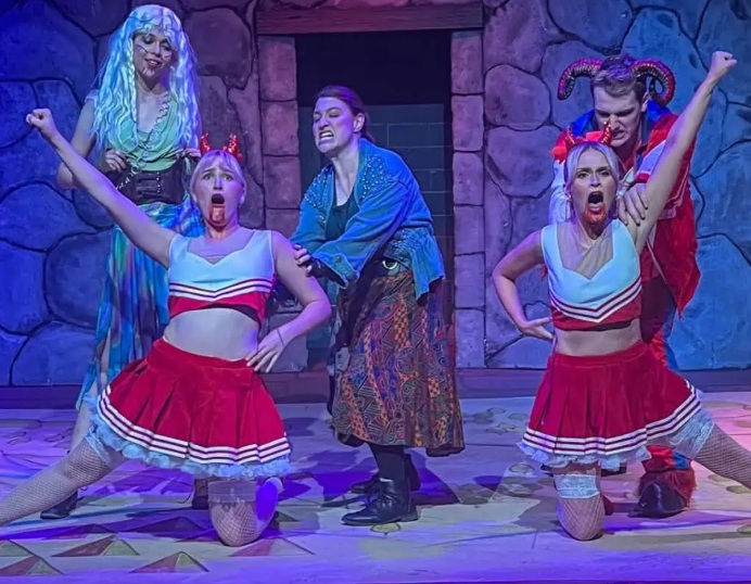 She Kills Monsters? is the fun season closer at Carpenter Square Theatre in Oklahoma City. She Kills Monsters? is the fun season closer at Carpenter Square Theatre in Oklahoma City.