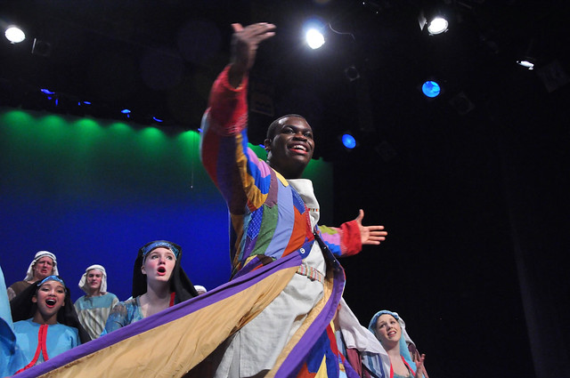 Marcus Martin as Joseph Joseph and the Amazing Technicolor Dreamcoat Weathervane Playhouse (2013 & 2014)