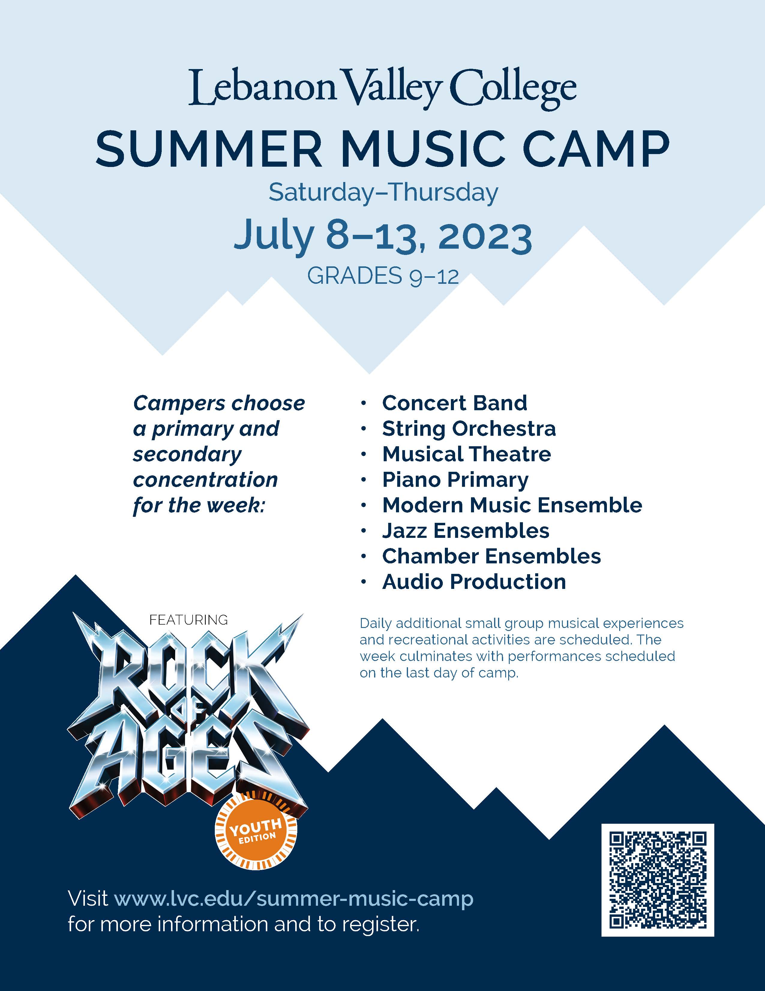 Lebanon Valley College Summer Music Camp