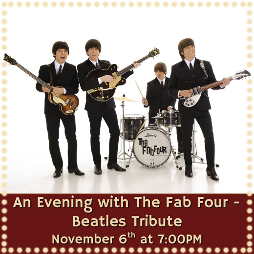 An Evening with The Fab Four Beatles Tribute in Tuscaloosa, AL