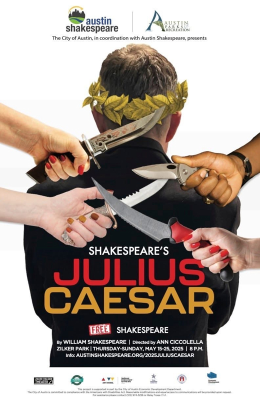FREE production of Julius Caesar in Austin