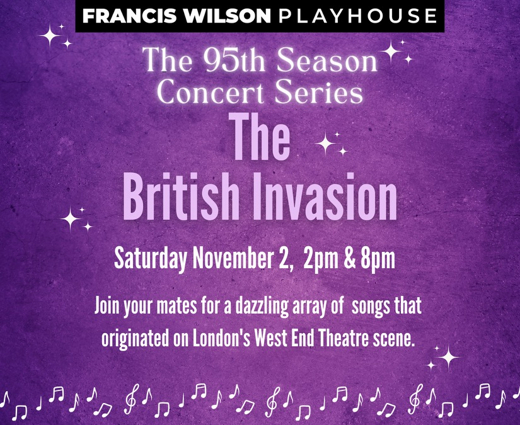 The British Invasion show poster