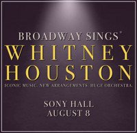 Broadway Sings Whitney Houston show poster