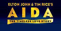 Elton John & Tim Rice's AIDA show poster