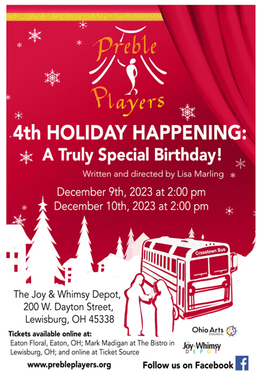 4th Annual Holiday Happening: A Truly Special Birthday in Dayton