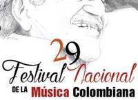 Gala launch 29 national Festival of Colombian music concert
