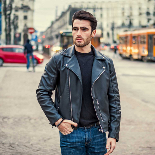 Leather Jacket for Men in San Francisco / Bay Area