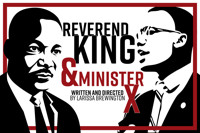 Reverend King & Minister X show poster