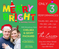 Merry & Bright show poster