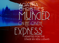 AGATHA CHRISTIE'S MURDER ON THE ORIENT EXPRESS in St. Louis Logo