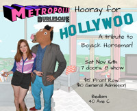 Hooray for Hollywoo! A Burlesque Tribute to Bojack Horseman in Off-Off-Broadway