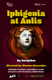 Iphigenia at Aulis by Euripides show poster
