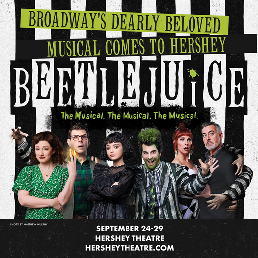 Beetlejuice show poster