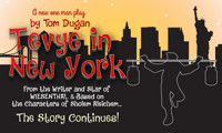 Tevye in New York show poster