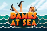 DAMES AT SEA show poster