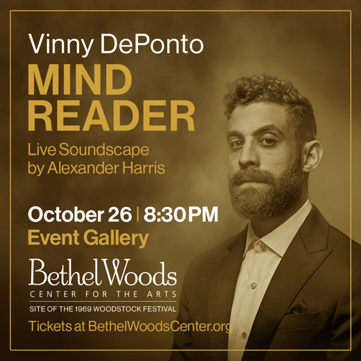 Vinny DePonto: Mind Reader show poster