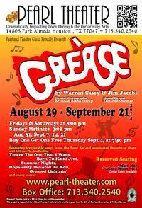 Grease show poster
