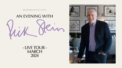 An Evening with Rick Stein show poster