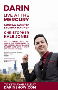 DARIN: Live at the Mercury show poster