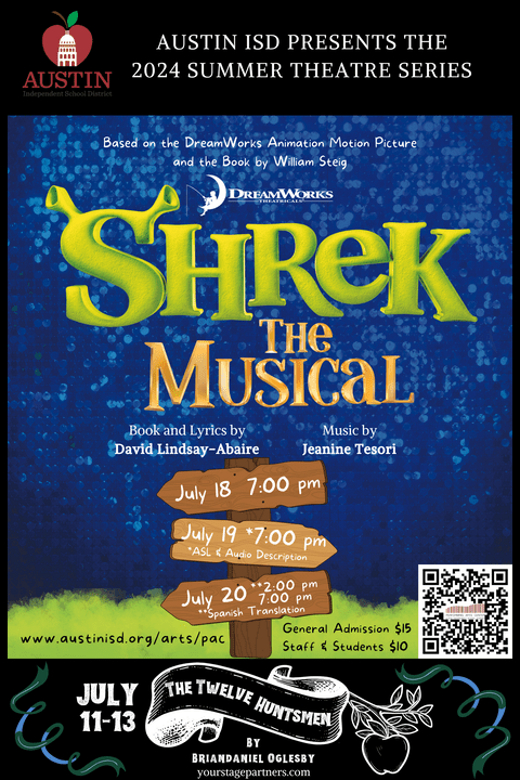 Shrek: The Musical show poster
