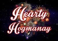 Hearty Hogmanay show poster