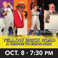 Yellow Brick Road a Tribute to Elton John in New Jersey Logo