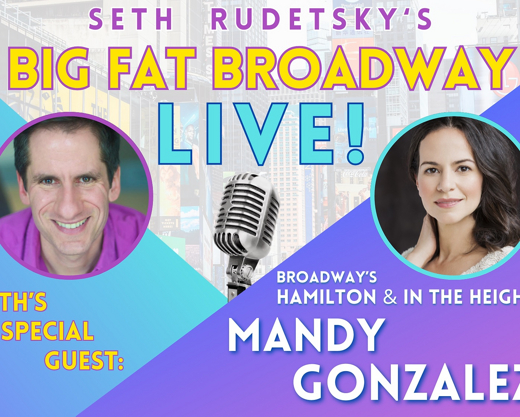 Seth Rudetsky's Big Fat Broadway LIVE! with Mandy Gonzalez in New Jersey