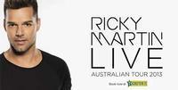 Ricky Martin show poster