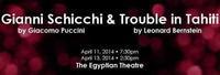 Gianni Schicchi & Trouble in Tahiti show poster