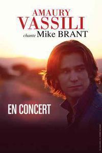 Amaury Vassili Chante Mike Brant show poster