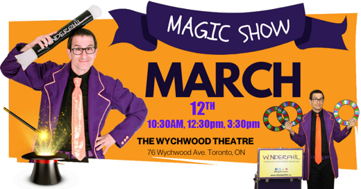 WonderPhil March Break Show in Toronto