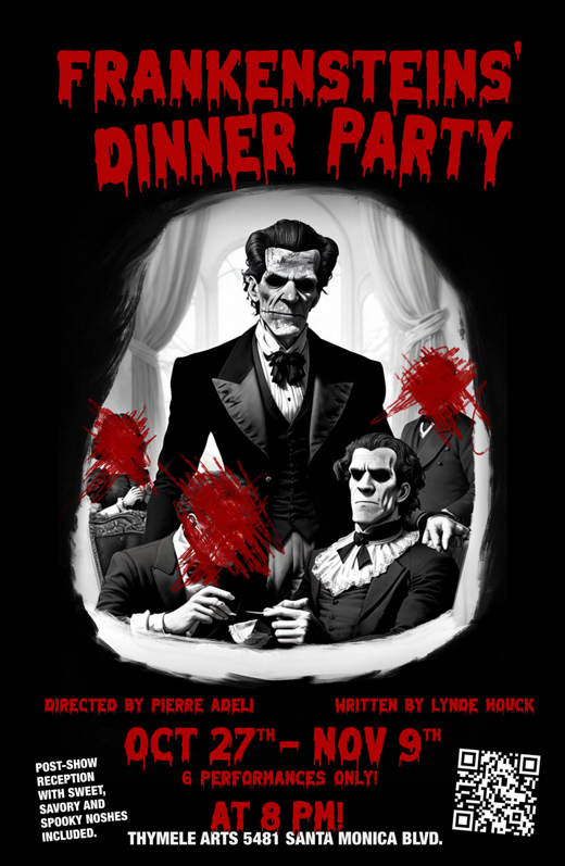 Frankensteins' Dinner Party show poster