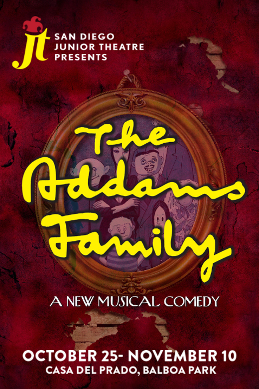 The Addams Family show poster