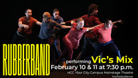 Vic's Mix by Rubberband Dance in Miami Metro Logo