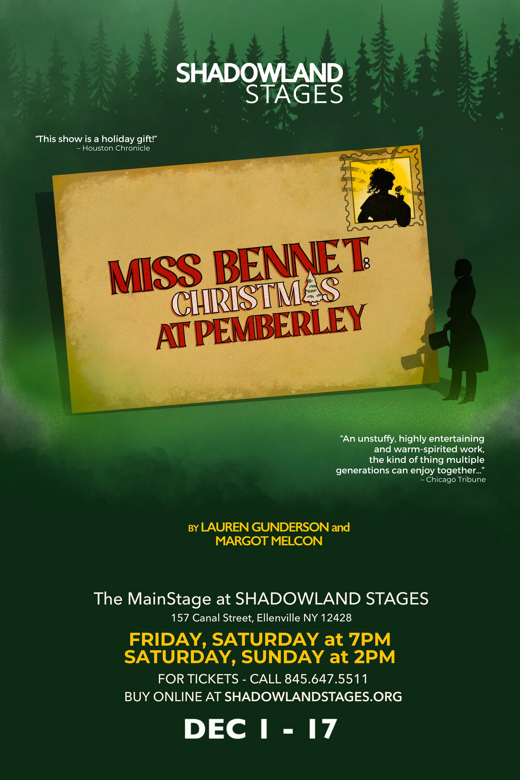 Miss Bennet: Christmas At Pemberley show poster