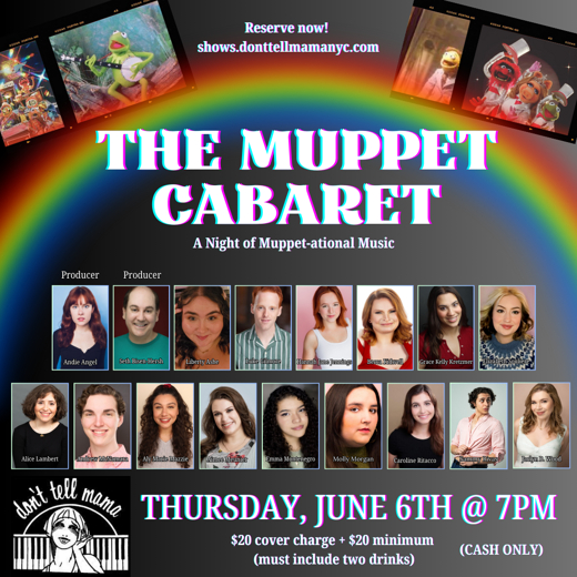 Seth's Cabaret Showcase: The Muppet Cabaret show poster