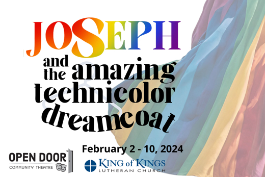 Joseph & The Amazing Technicolor Dreamcoat show poster