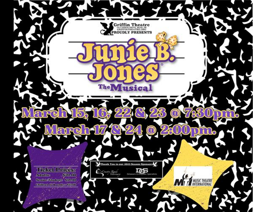 Junie B Jones the Musical show poster