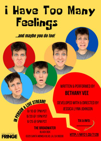 I HAVE TOO MANY FEELINGS show poster