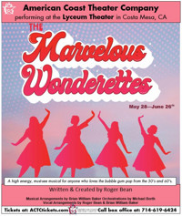 The Marvelous Wonderettes in Costa Mesa Logo