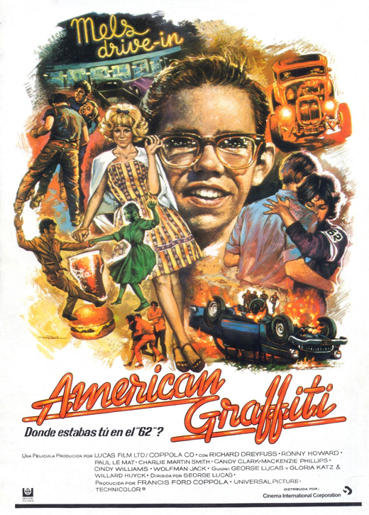 AMERICAN GRAFFITI (1973) Big Screen! Restored. Sat, March 8, 7pm in New Hampshire