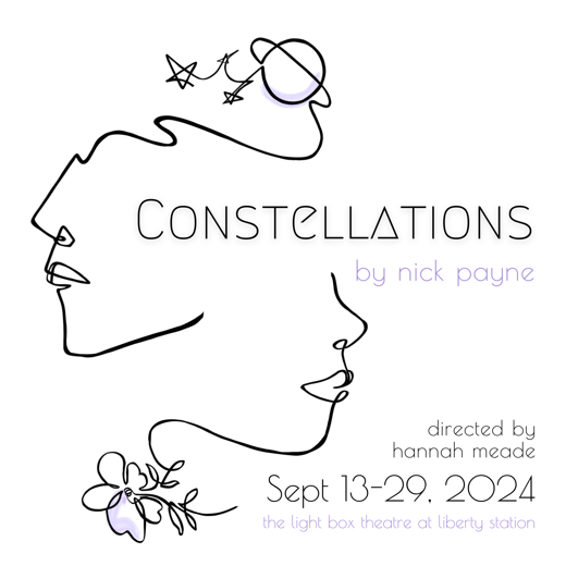 Constellations show poster