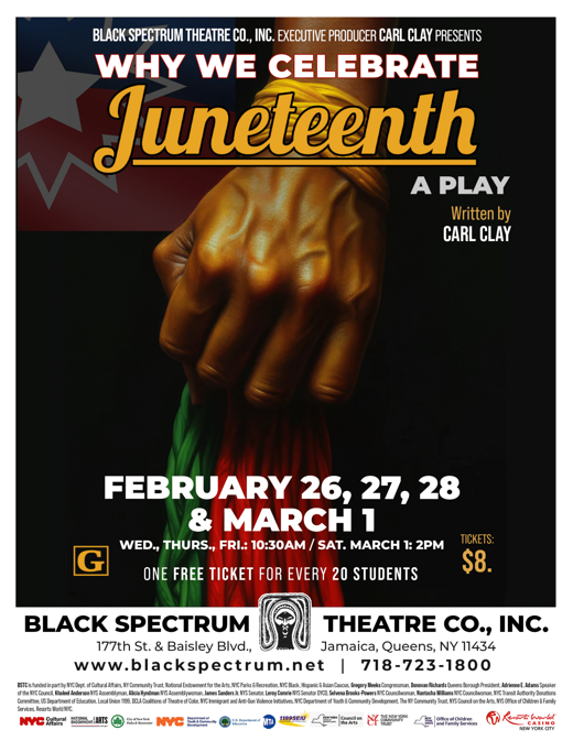 Why We Celebrate Juneteenth show poster