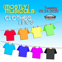 (mostly)musicals CLOTHESlines show poster