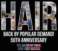 HAIR - The American Tribal Love - Rock Musical show poster