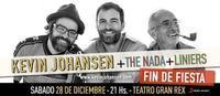 Kevin Johansen + The Nada + Liniers: Fin de Fiesta show poster