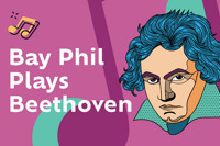 Bay Phil Plays Beethoven in Broadway Logo