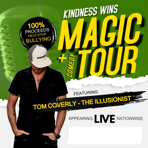Tom Coverly ♦ Comedy Magic, TV Host & Motivational Speaker