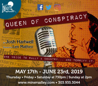 Queen of Conspiracy show poster